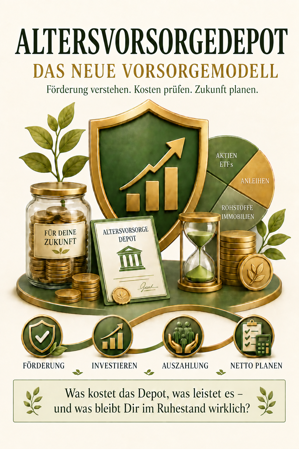 Altersvorsorgedepot – das neue Vorsorgemodell