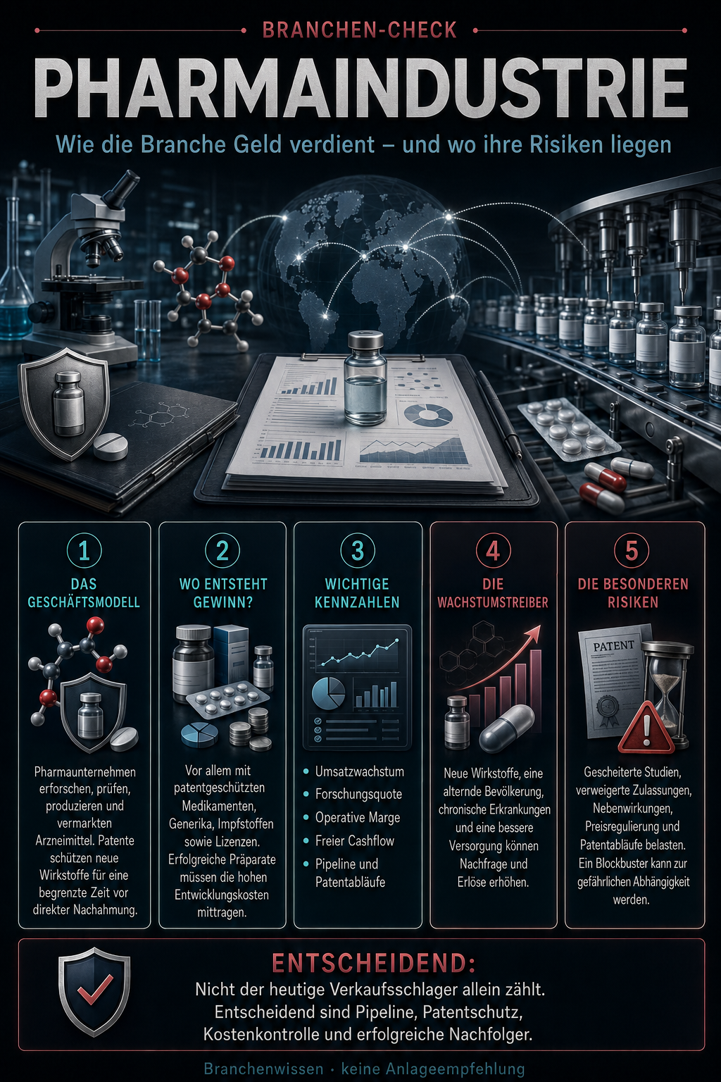 Branchenüberblick Pharmaindustrie