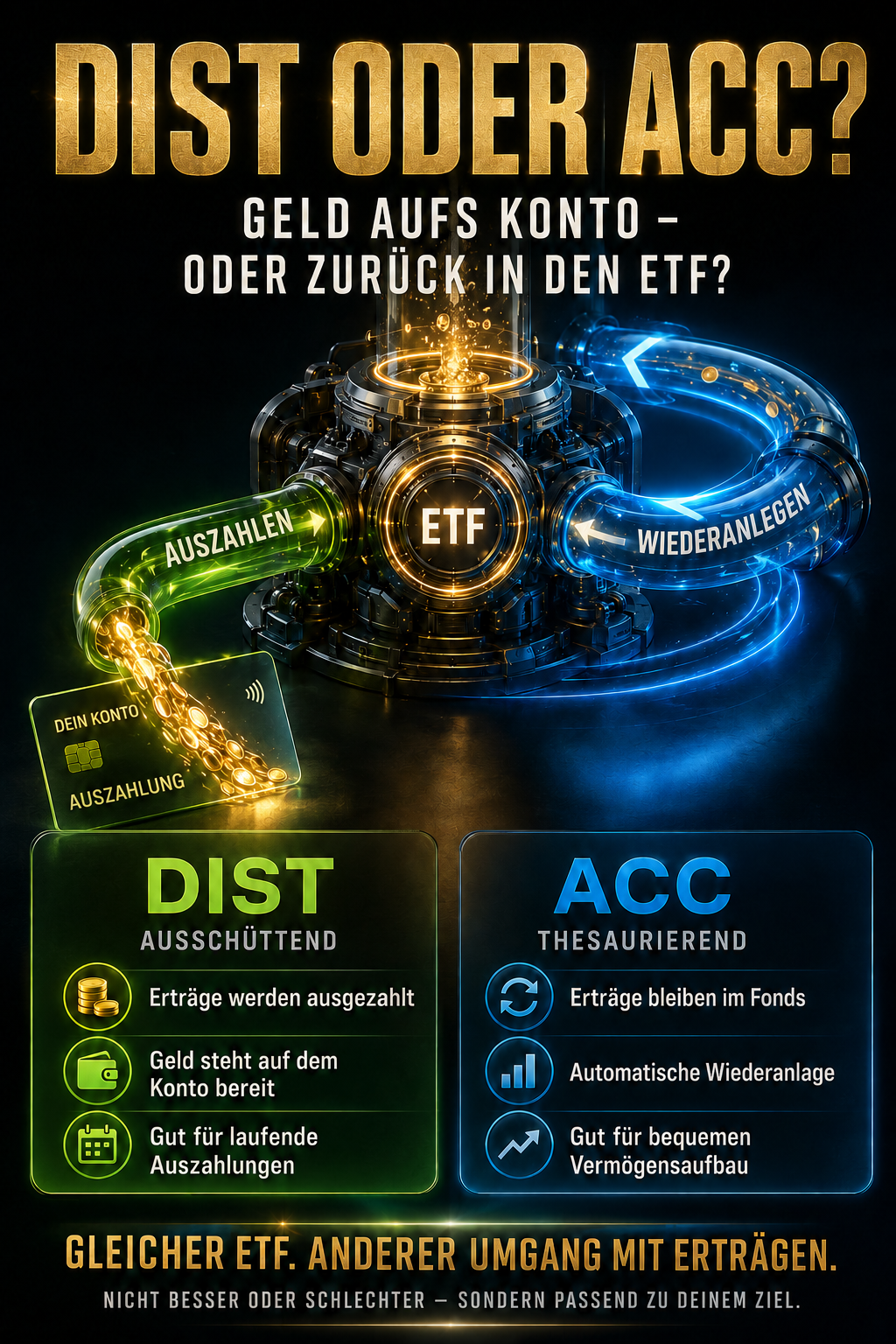 Ausschüttend oder thesaurierend