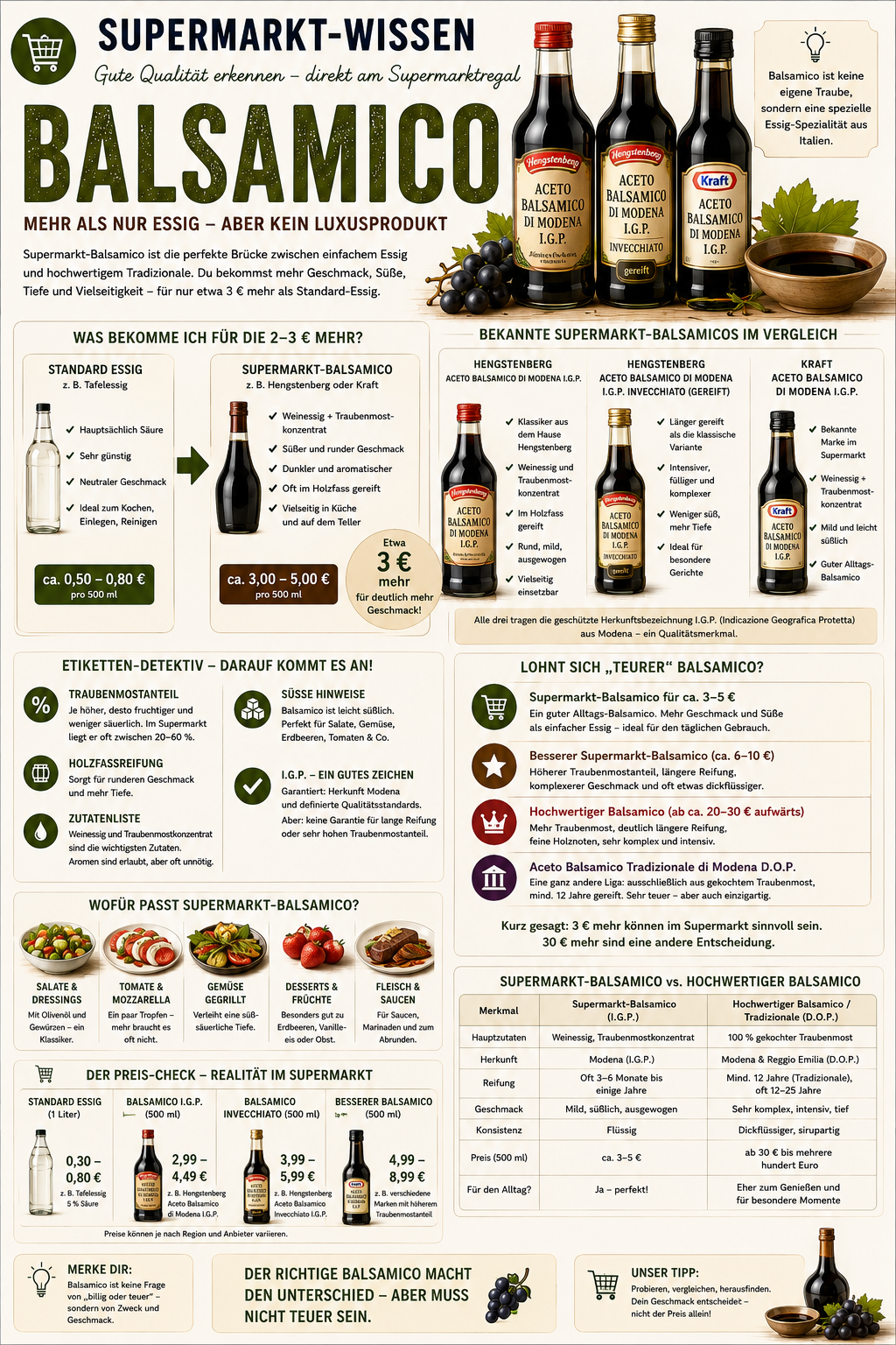 Einkaufsberater Balsamico