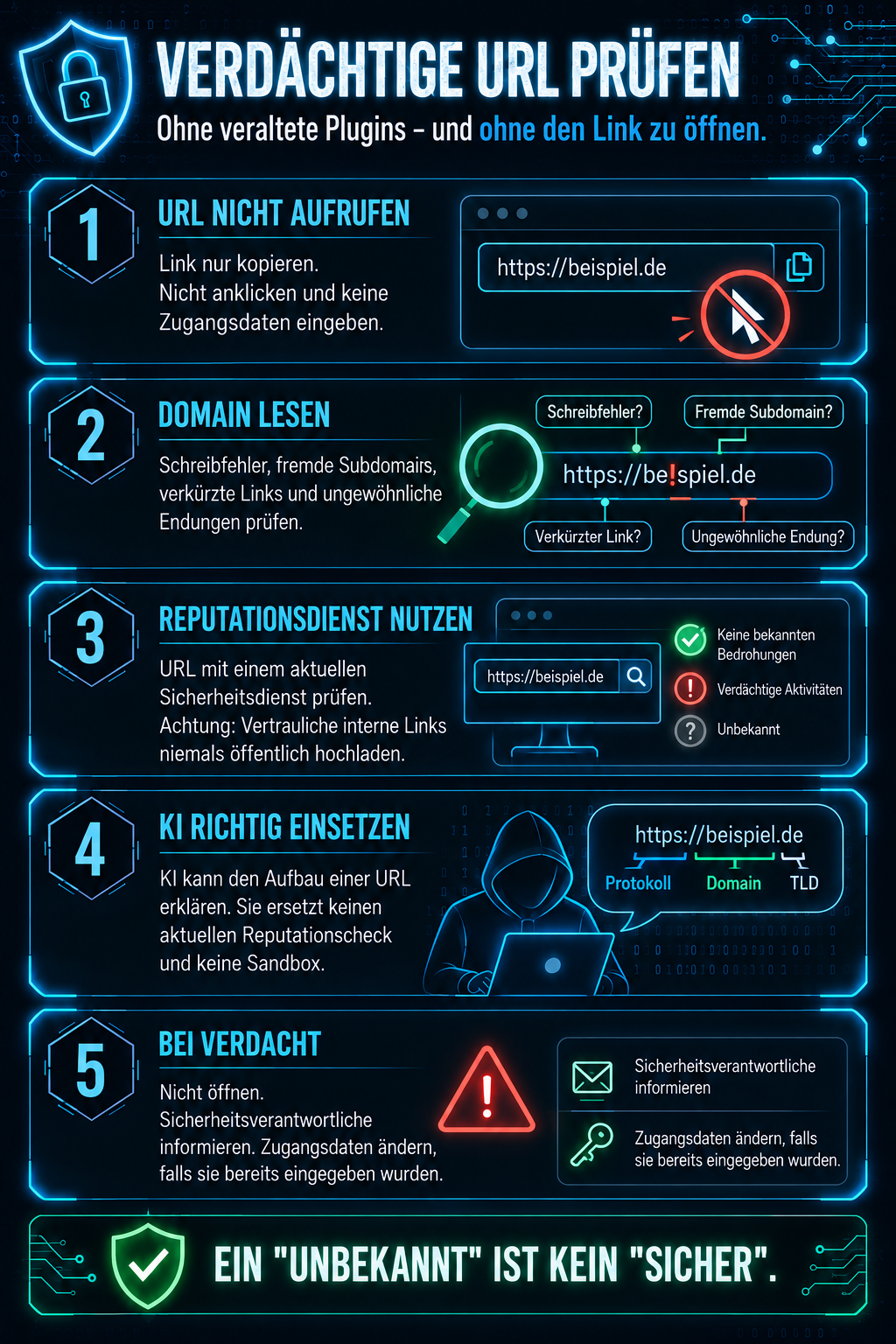 URL auf Malware prüfen mit ChatGPT und Malwarebytes