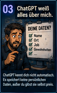 Kurzfassung Mythos 03: ChatGPT weiß, was ich meine