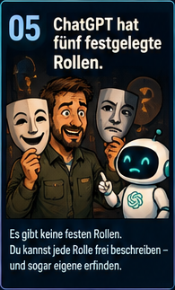 Kurzfassung Mythos 05: Die fünf Rollen von ChatGPT