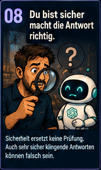 Kurzfassung Mythos 08: Bist du sicher macht die Antwort richtig